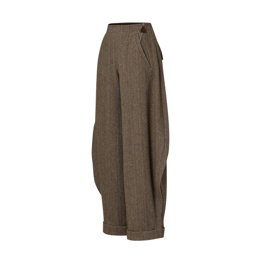 Women Louis Vuitton Pants | Wool-Cashmere Balloon Pants