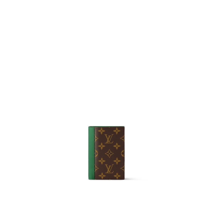 Women Louis Vuitton Card Holders And Key Holders | Passport Cover Green