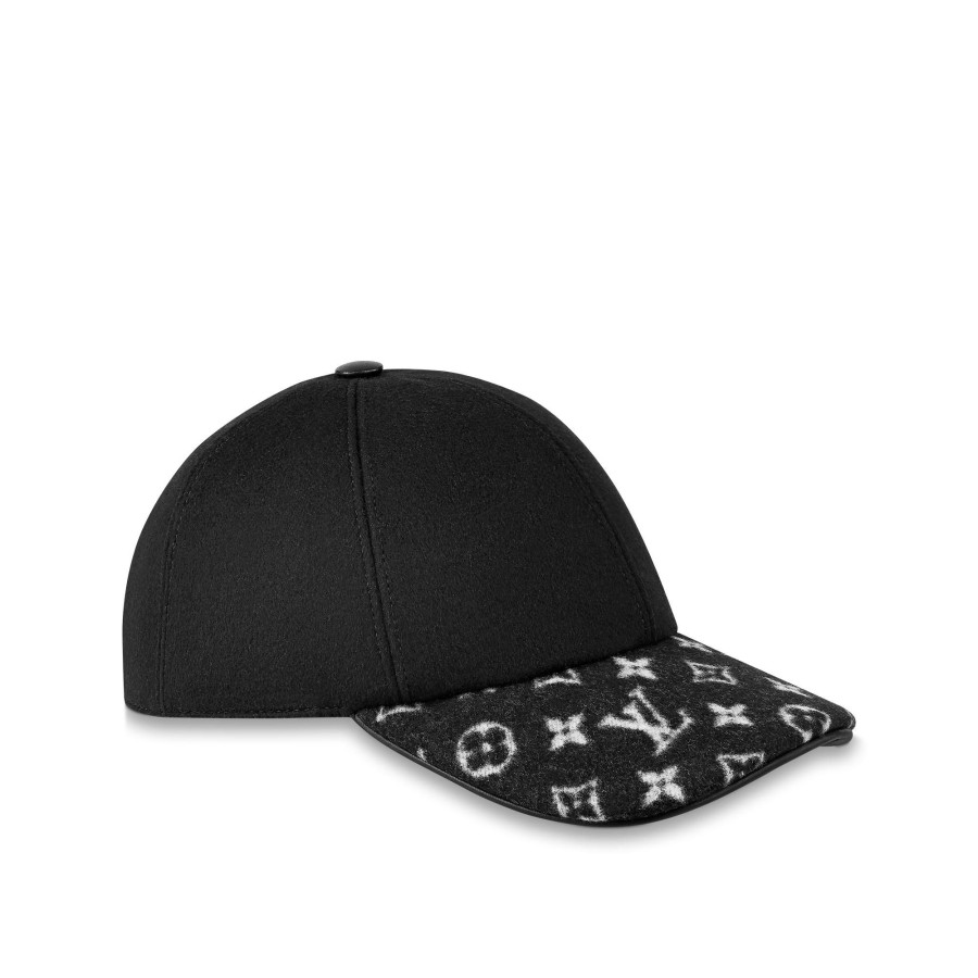 Women Louis Vuitton Hats And Gloves | Endless Cap Black