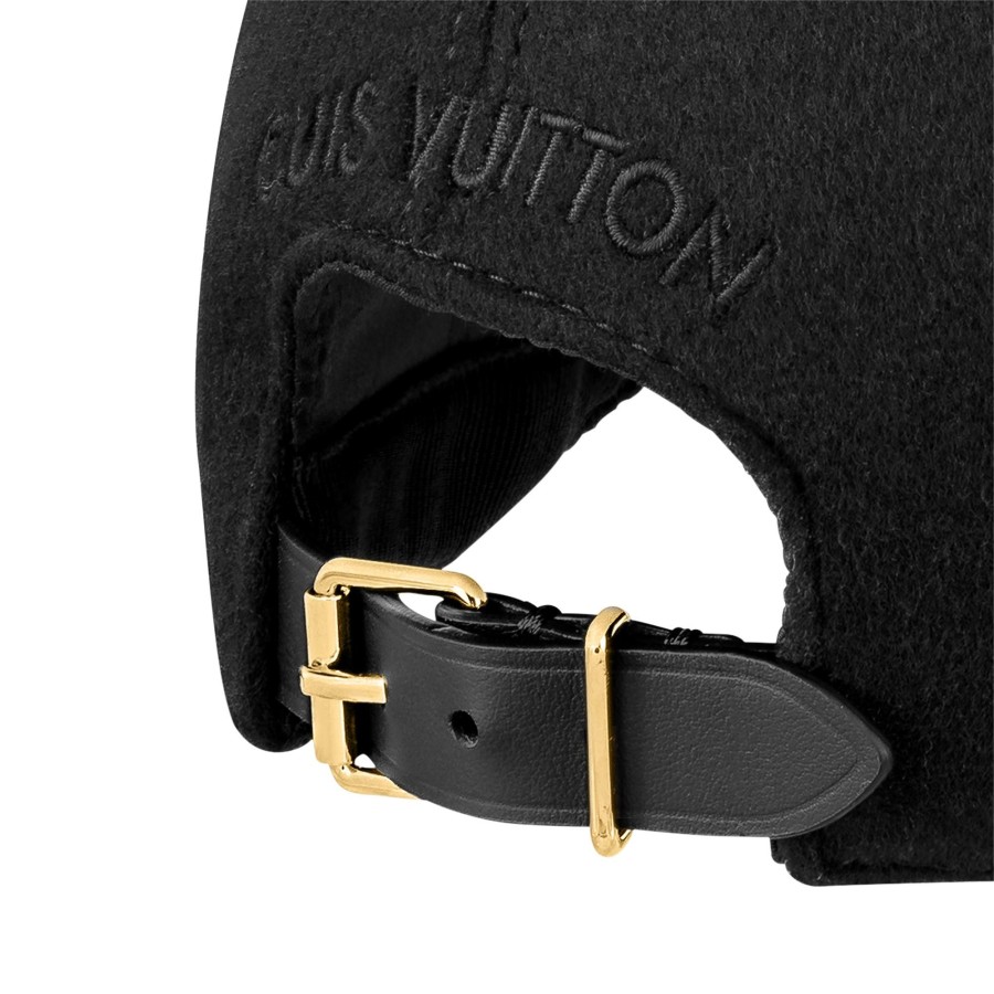 Women Louis Vuitton Hats And Gloves | Endless Cap Black