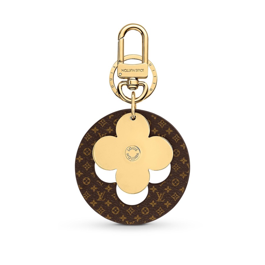 Women Louis Vuitton Key Holders And Bag Charms | Puzzle Flower Keyring