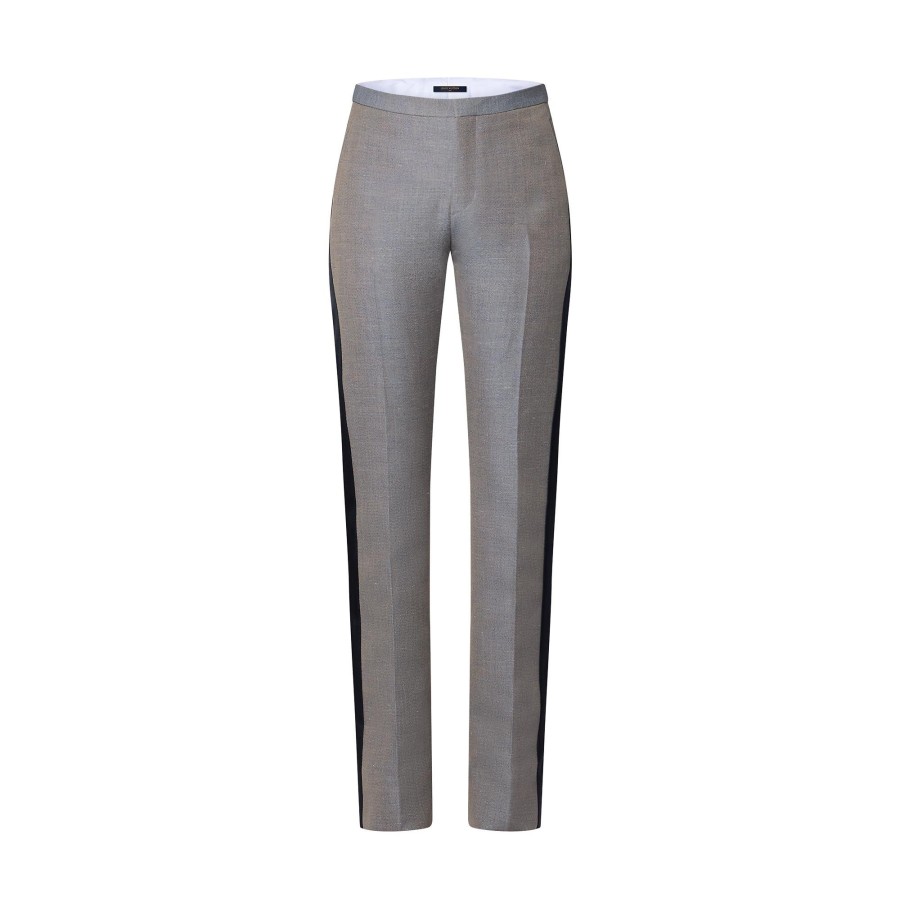 Women Louis Vuitton Pants | Side Accent Tailored Pants