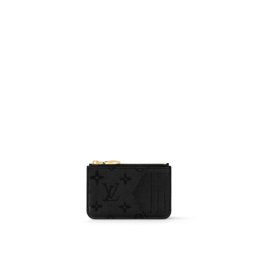 Women Louis Vuitton Card Holders And Key Holders | Romy Card Holder Black