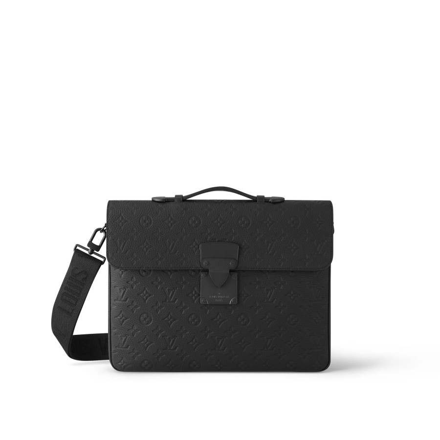 Men Louis Vuitton Business Bags | S Lock Briefcase