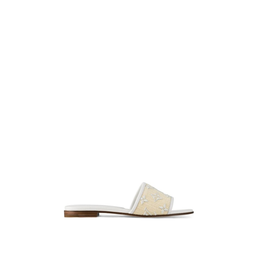 Women Louis Vuitton Mules And Slides | Revival Flat Mule