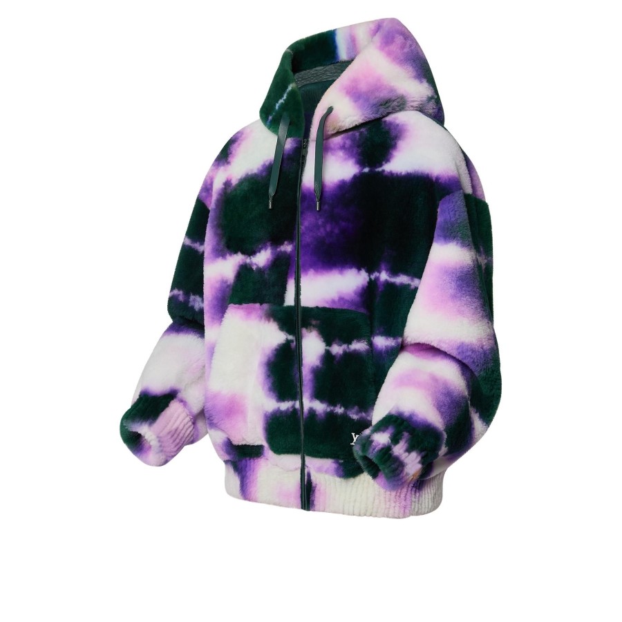 Men Louis Vuitton Knitwear And Sweatshirts | Tie-Dye Shearling Hoody