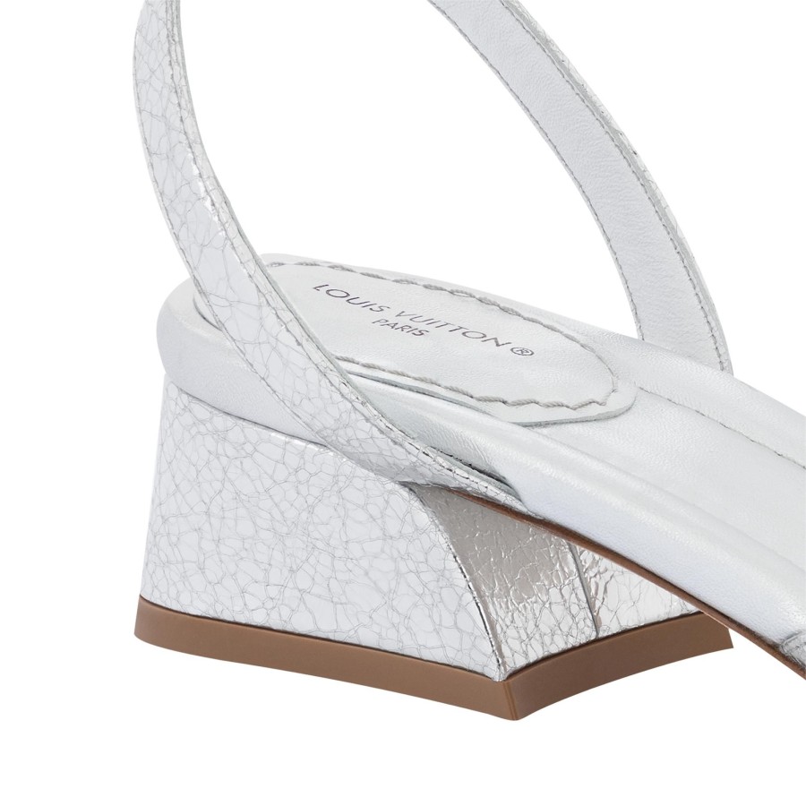 Women Louis Vuitton Sandals And Espadrilles | Lv Edge Sandal