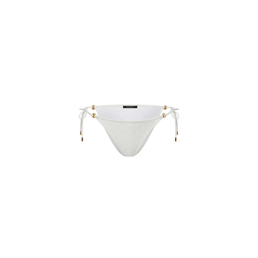 Women Louis Vuitton Swimwear | Monogram Jacquard Self-Tie Bikini Bottoms