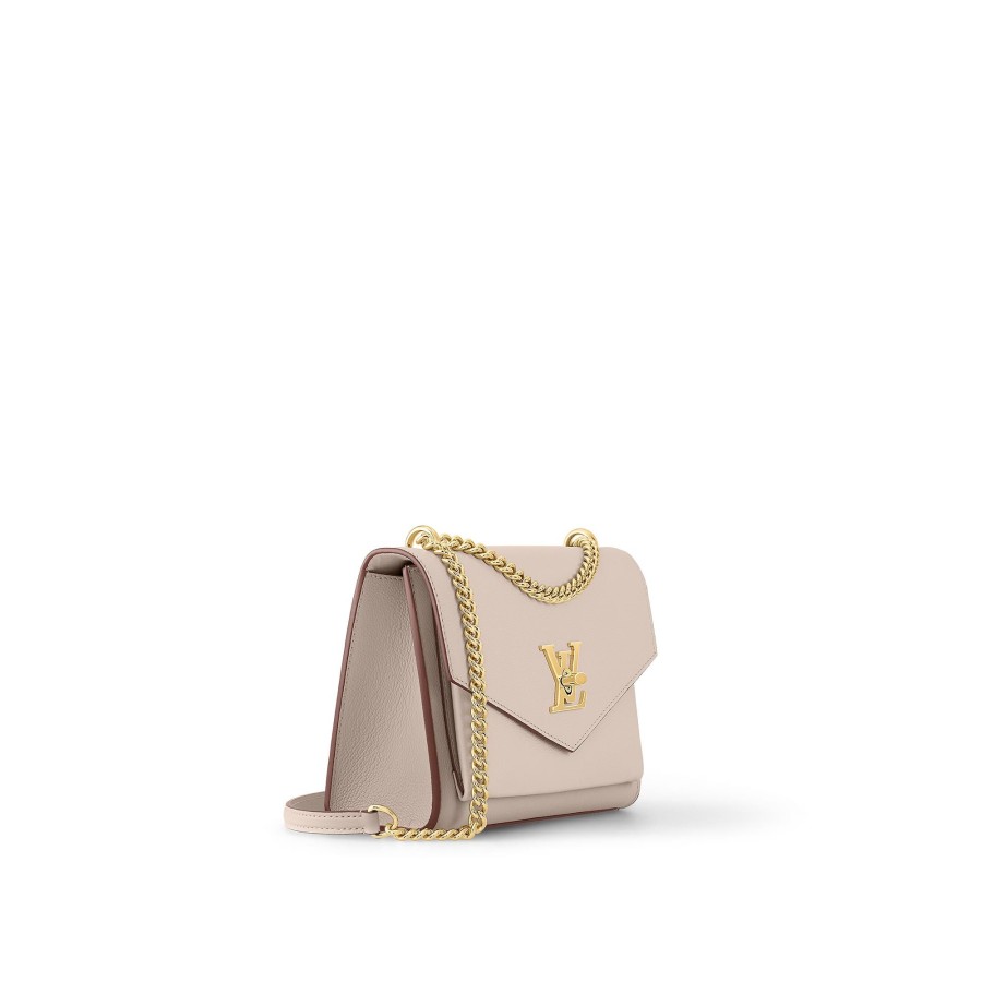 Women Louis Vuitton Shoulder And Cross Body Bags | Mylockme Chain Bag Greige