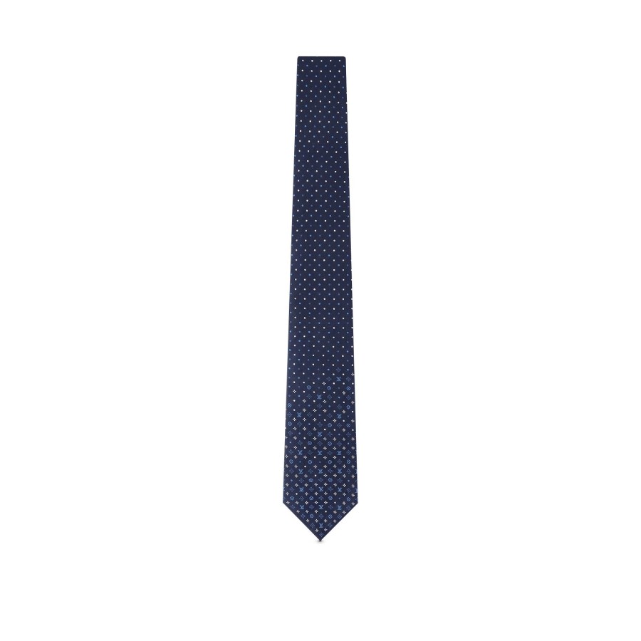 Men Louis Vuitton Ties And Pocket Squares | Monogram Gradient Dots Tie