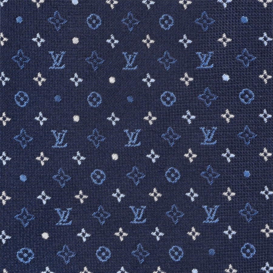 Men Louis Vuitton Ties And Pocket Squares | Monogram Gradient Dots Tie