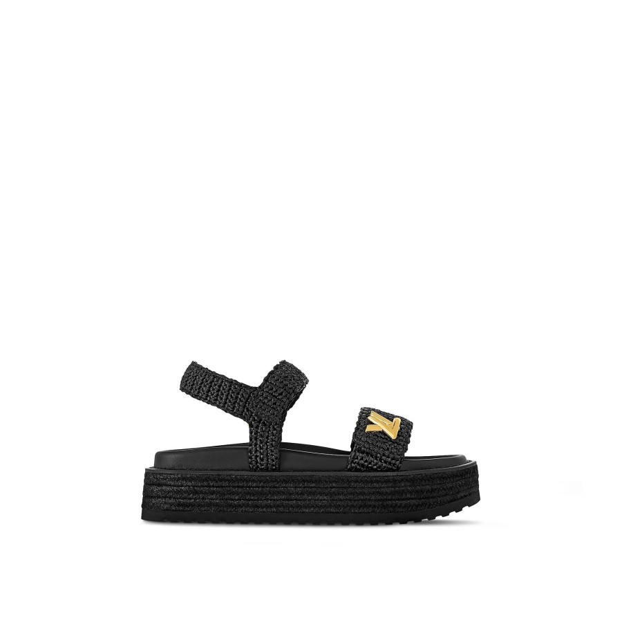 Women Louis Vuitton Sandals And Espadrilles | Cordoba Flat Comfort Sandal