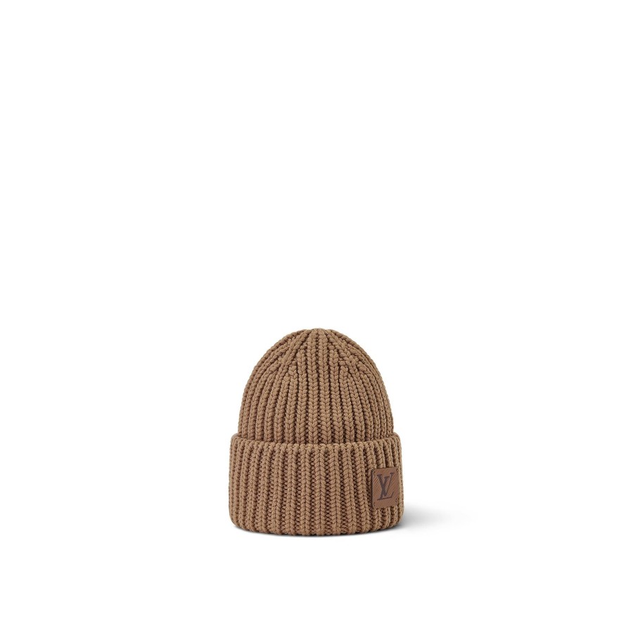 Men Louis Vuitton Hats And Gloves | Epi Beanie Camel