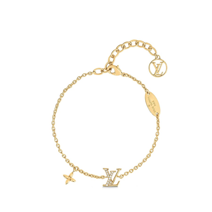 Women Louis Vuitton Bracelets | Lv Iconic Bracelet Gold