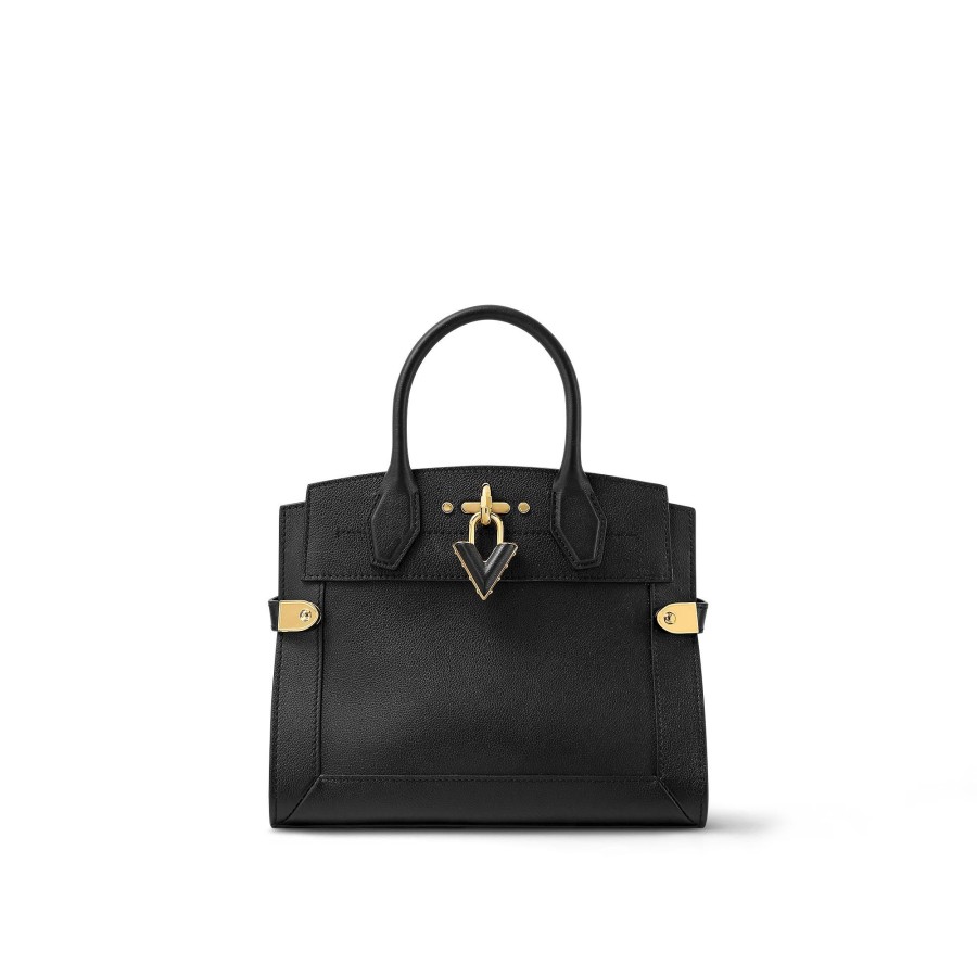 Women Louis Vuitton Shoulder And Cross Body Bags | Steamer Pm Black