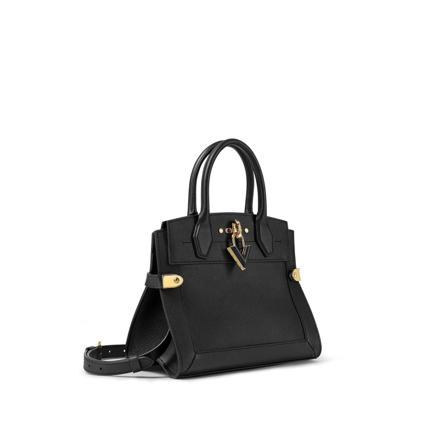 Women Louis Vuitton Shoulder And Cross Body Bags | Steamer Pm Black