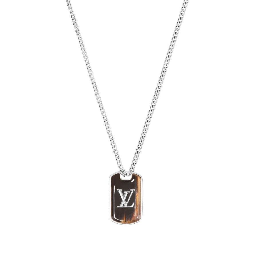 Men Louis Vuitton Necklaces And Pendants | Lv Shades Locket Pendant