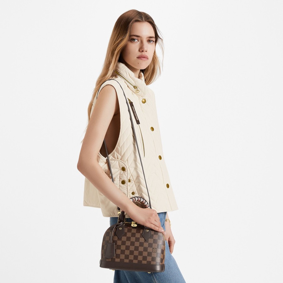 Women Louis Vuitton Shoulder And Cross Body Bags | Braided Alma Bb