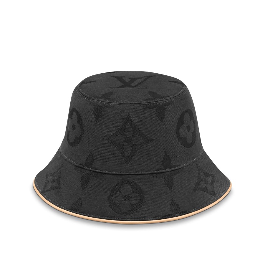 Women Louis Vuitton Hats And Gloves | Dailygram Bucket Hat Black