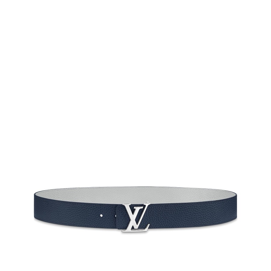 Men Louis Vuitton Belts | Lv Initiales Taurillon 40Mm Reversible Belt