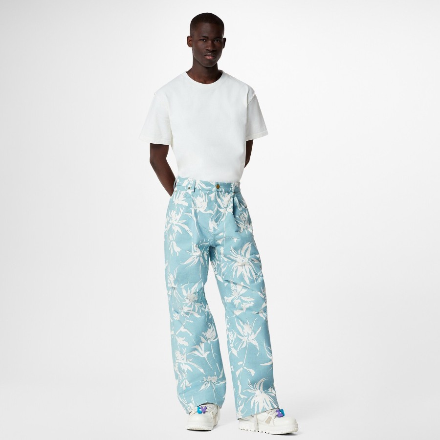 Men Louis Vuitton Pants | Workwear Denim Pants