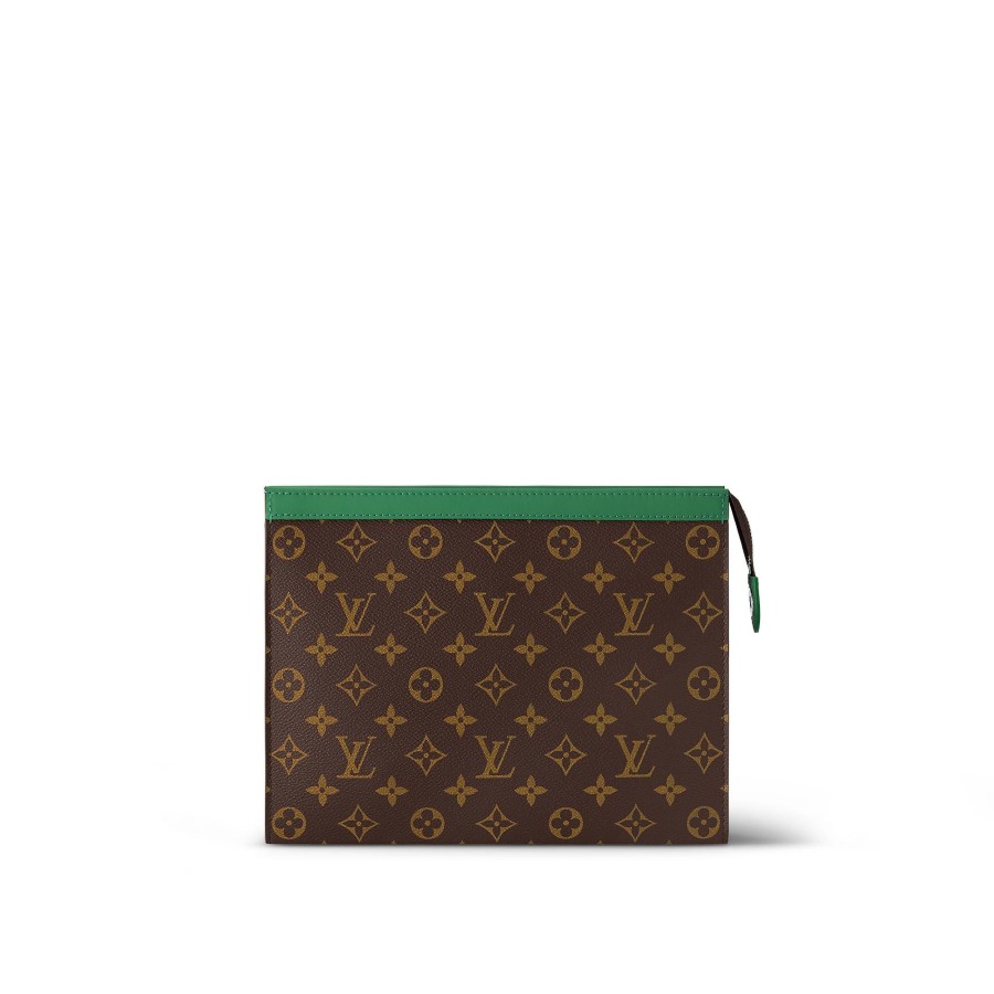 Women Louis Vuitton Travel Accessories | Pochette Voyage Mm Green