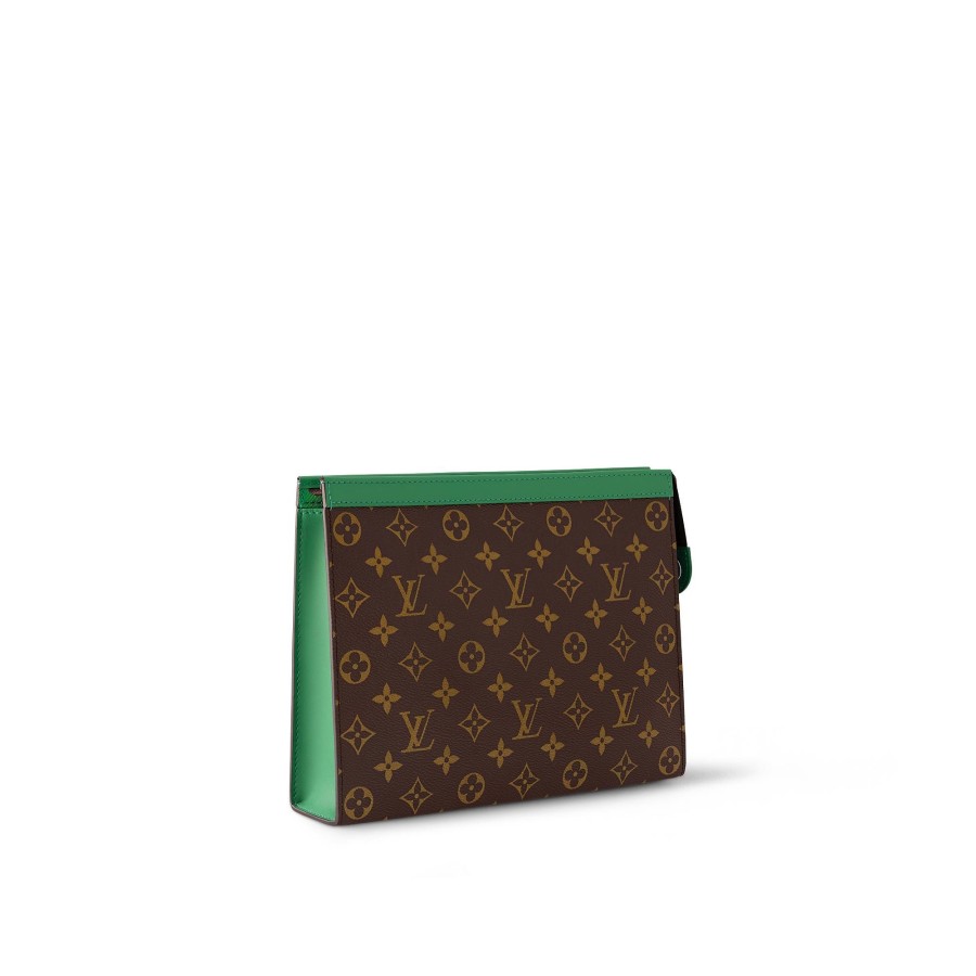 Women Louis Vuitton Travel Accessories | Pochette Voyage Mm Green