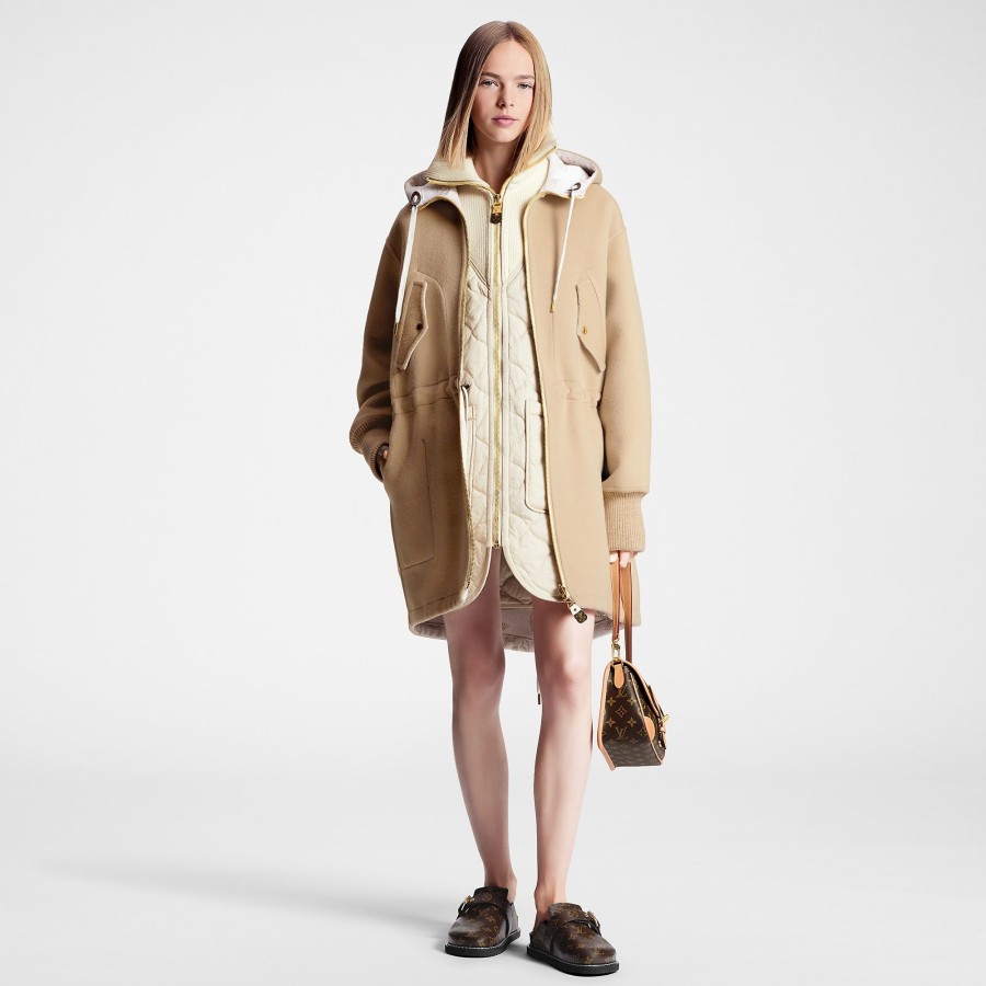 Women Louis Vuitton Coats And Jackets | Reversible Cashgora Parka