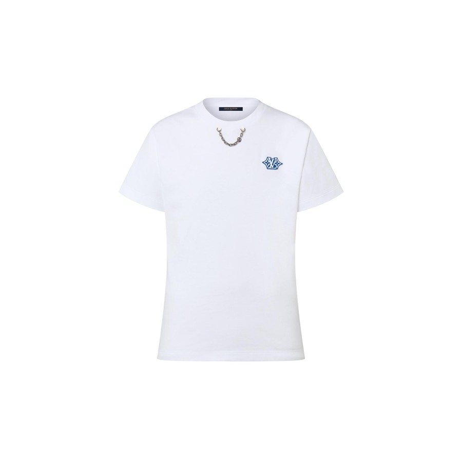 Women Louis Vuitton Tops | Lv Patch T-Shirt