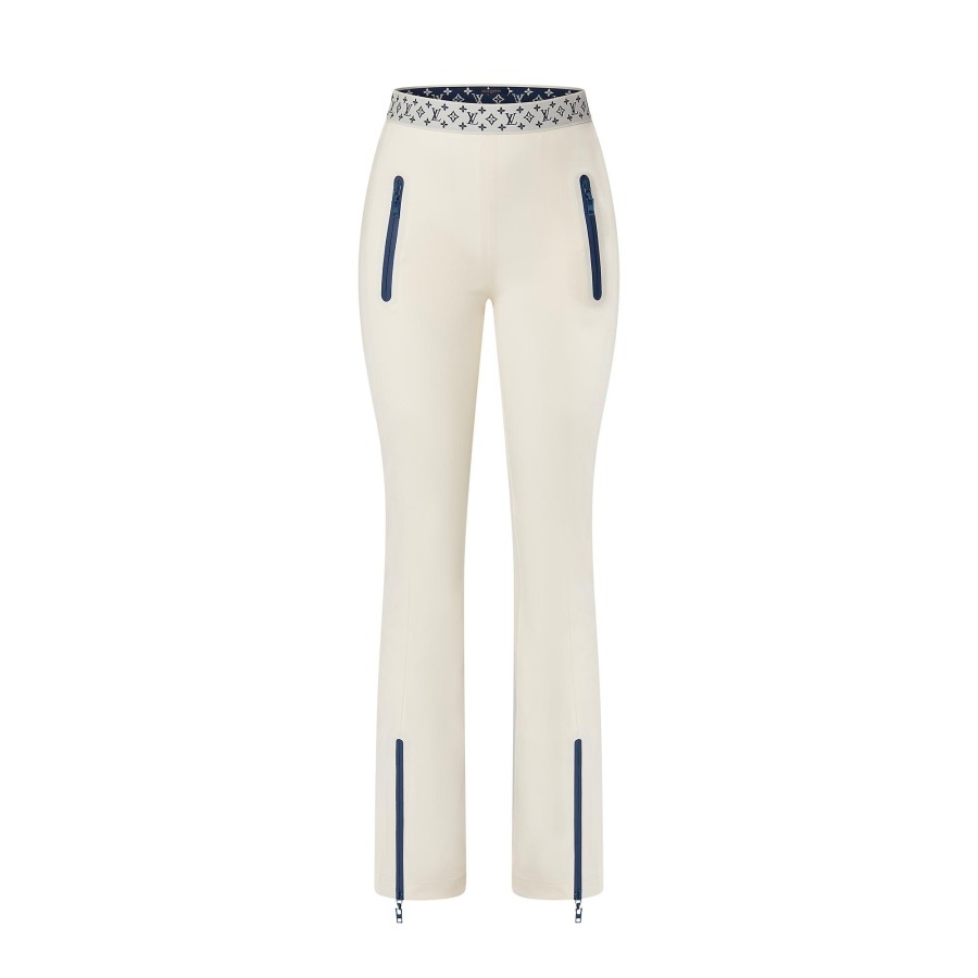 Women Louis Vuitton Pants | Flight Mode Leggings Beige Clair