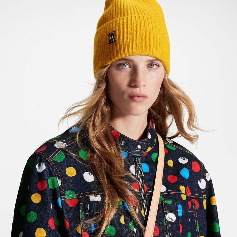 Women Louis Vuitton Hats And Gloves | Lv X Yk Infinity Dots Beanie