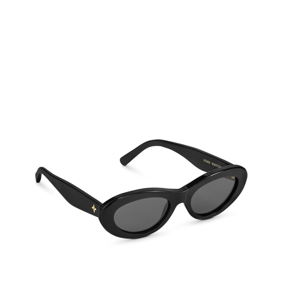 Women Louis Vuitton Sunglasses | Lv Fame Oval Sunglasses Black