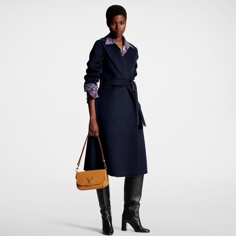 Women Louis Vuitton Coats And Jackets | Signature Long Wrap Coat