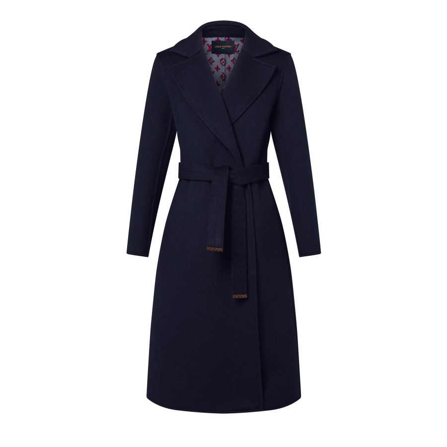 Women Louis Vuitton Coats And Jackets | Signature Long Wrap Coat