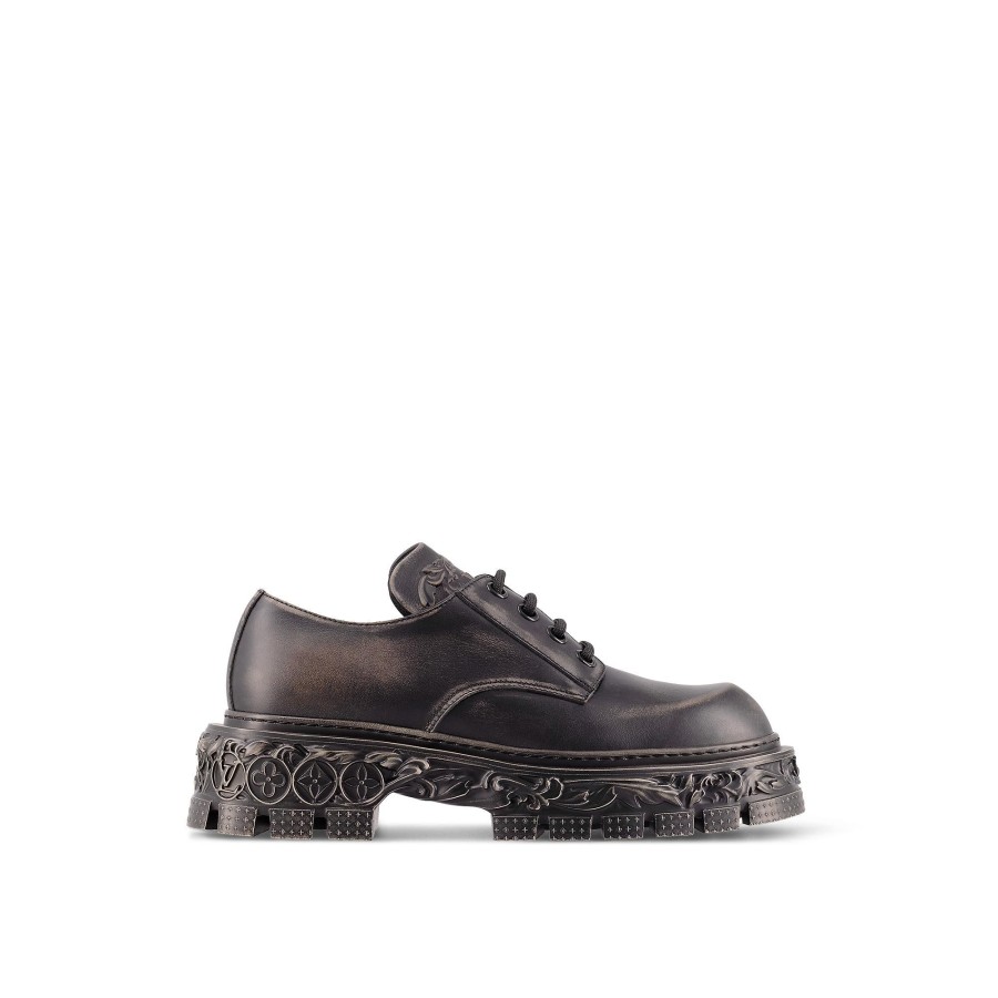 Men Louis Vuitton Buckles And Lace-Ups | Lv Baroque Derby