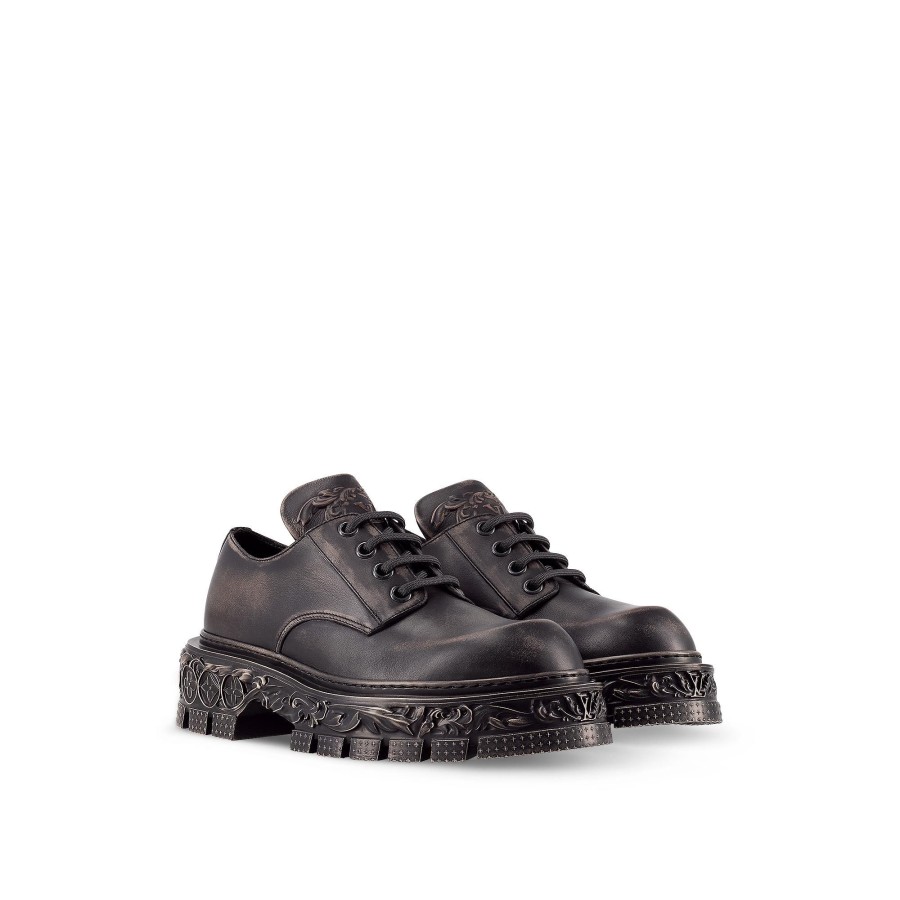 Men Louis Vuitton Buckles And Lace-Ups | Lv Baroque Derby