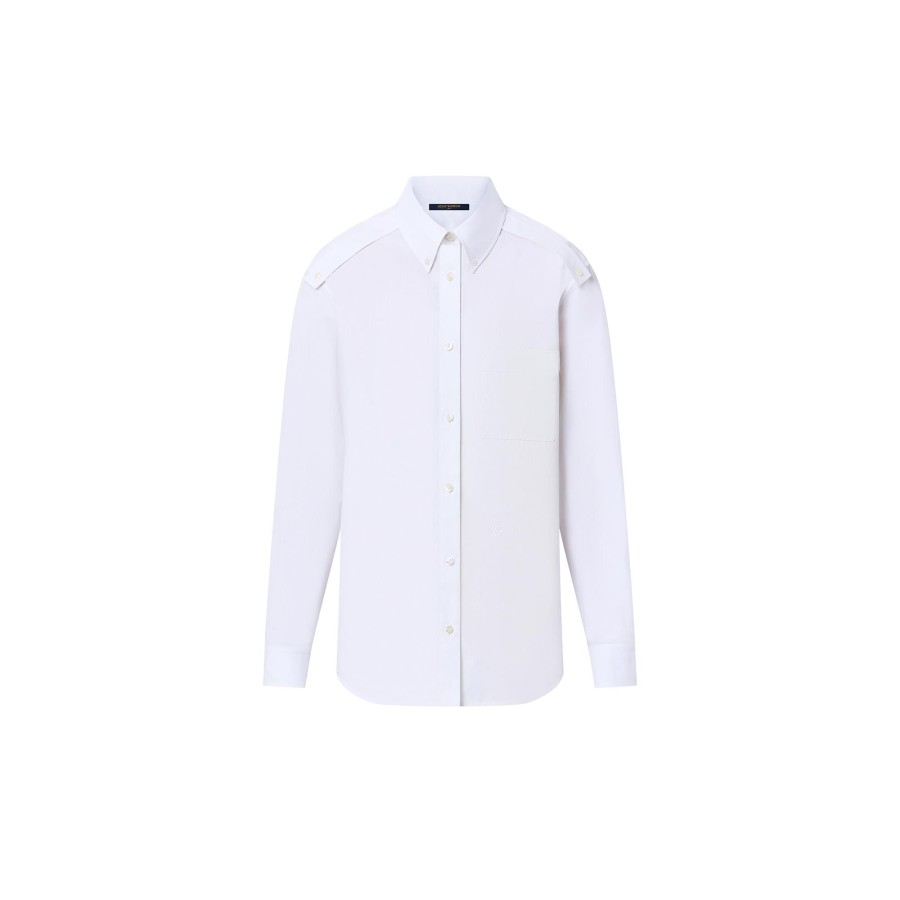 Women Louis Vuitton Tops | Epaulette Shirt