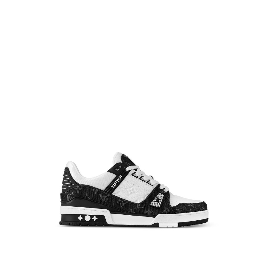 Men Louis Vuitton Sneakers | Lv Trainer Sneaker Black