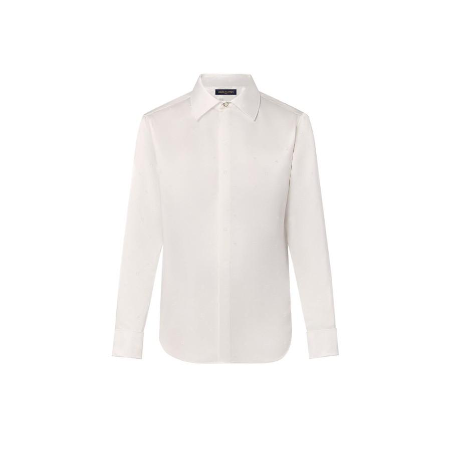 Men Louis Vuitton Shirts | Long-Sleeved Regular Evening Shirt