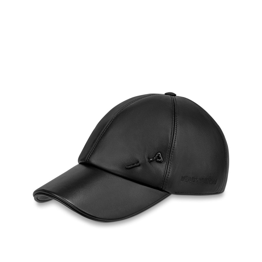 Men Louis Vuitton Hats And Gloves | Lv Pin Leather Cap