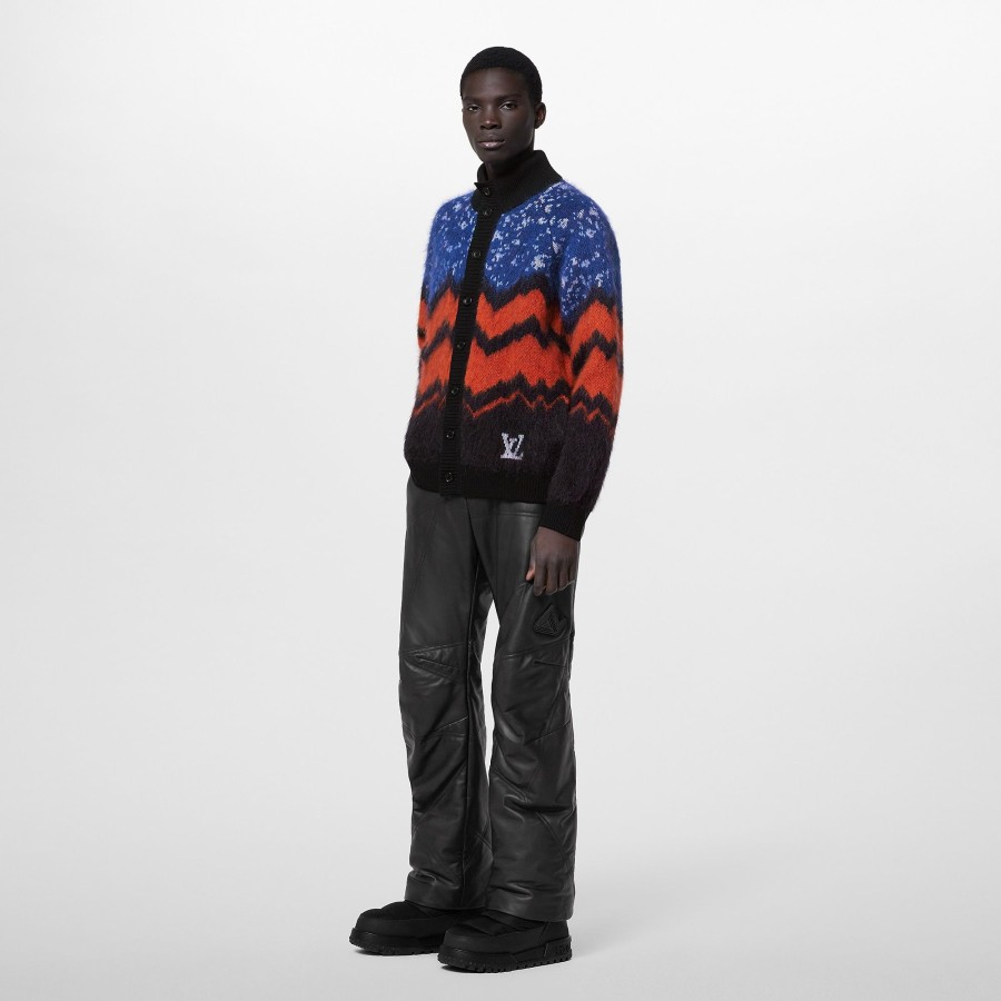 Men Louis Vuitton Knitwear And Sweatshirts | Chunky Wool Cardigan