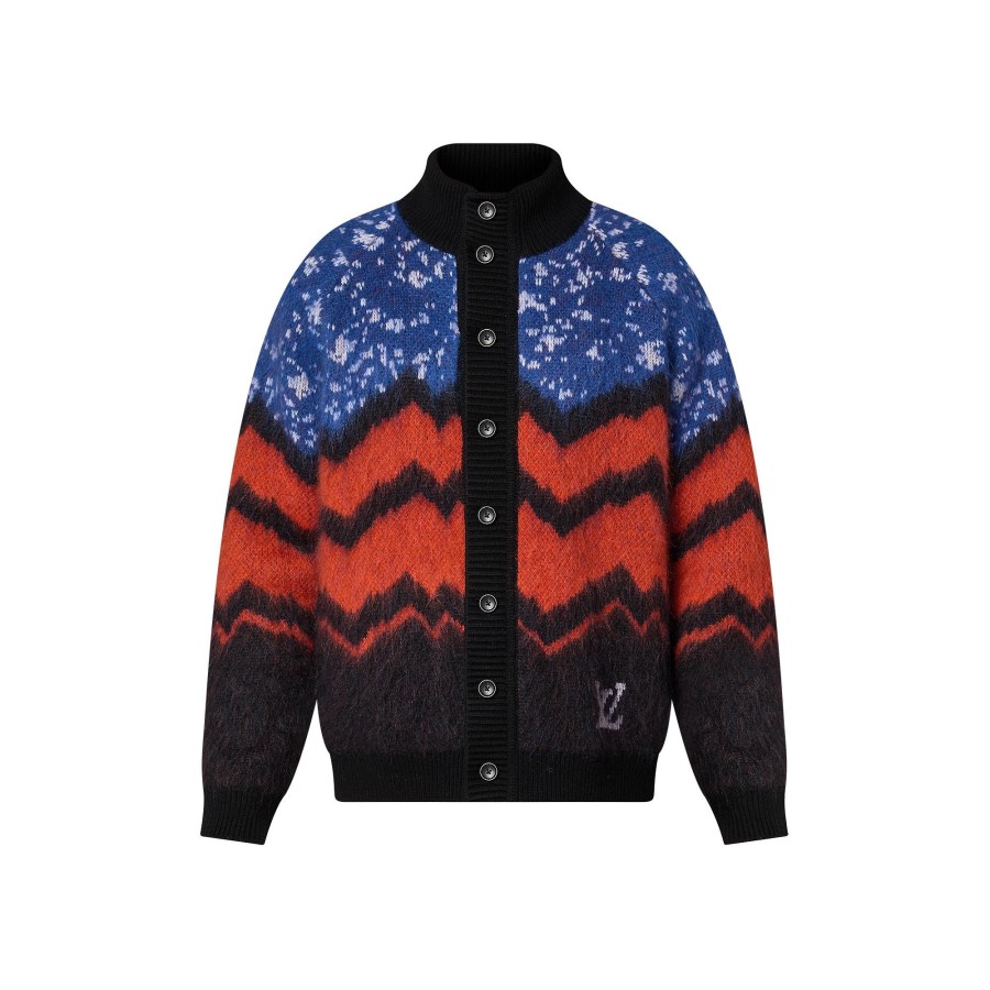 Men Louis Vuitton Knitwear And Sweatshirts | Chunky Wool Cardigan