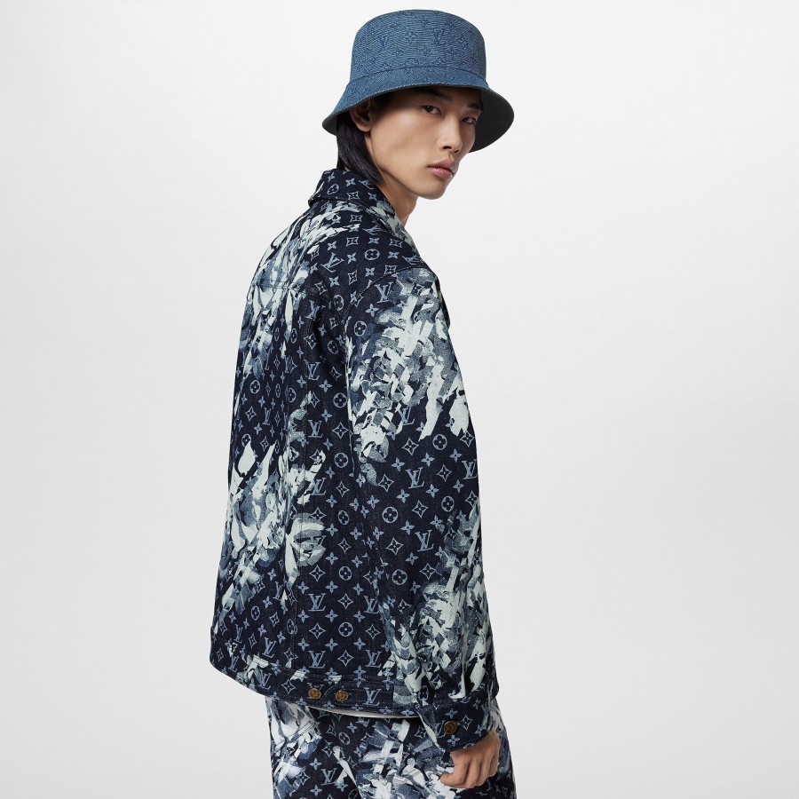 Men Louis Vuitton Hats And Gloves | Epi Mng Reversible Bucket Hat