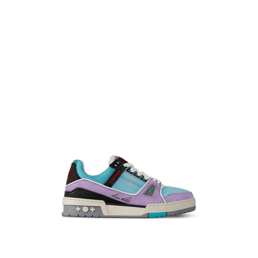 Women Louis Vuitton Sneakers | Lv Trainer Sneaker Blue