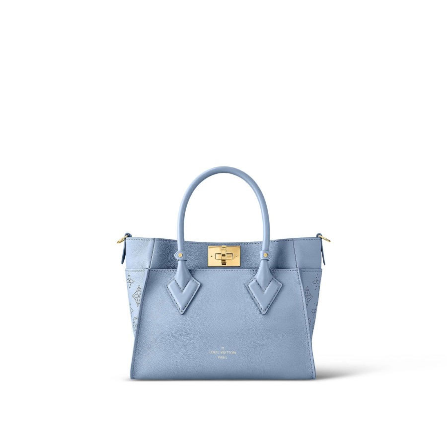 Women Louis Vuitton Totes | On My Side Pm Blue Cloud