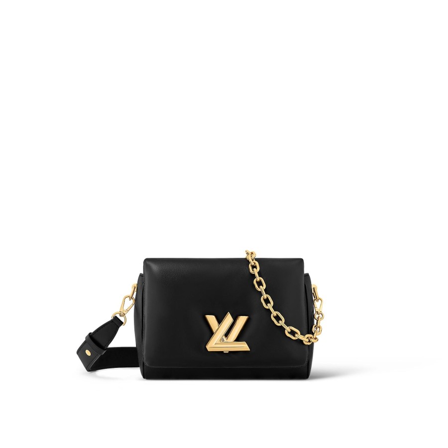 Women Louis Vuitton Chain Bags And Clutches | Twist Mm Black