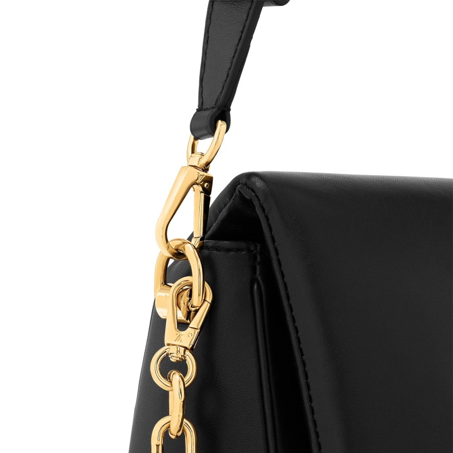 Women Louis Vuitton Chain Bags And Clutches | Twist Mm Black