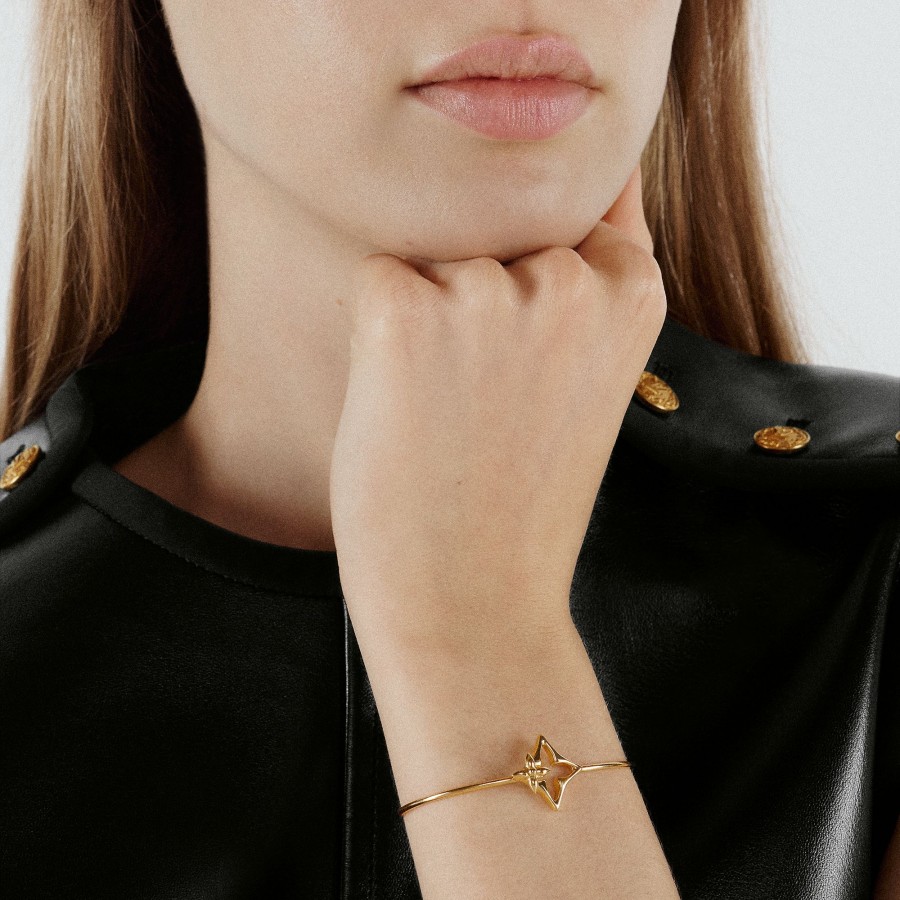 Women Louis Vuitton Bracelets | Lv Flowergram Bracelet