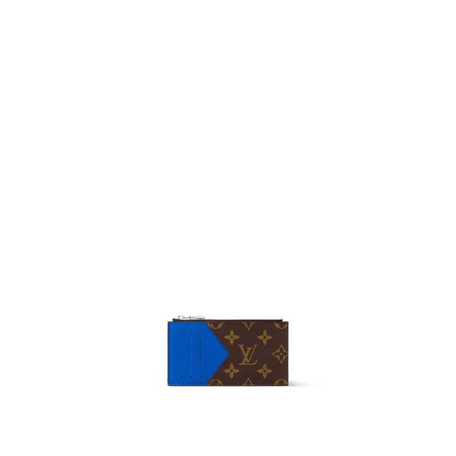 Women Louis Vuitton Card Holders And Key Holders | Coin Card Holder Blue