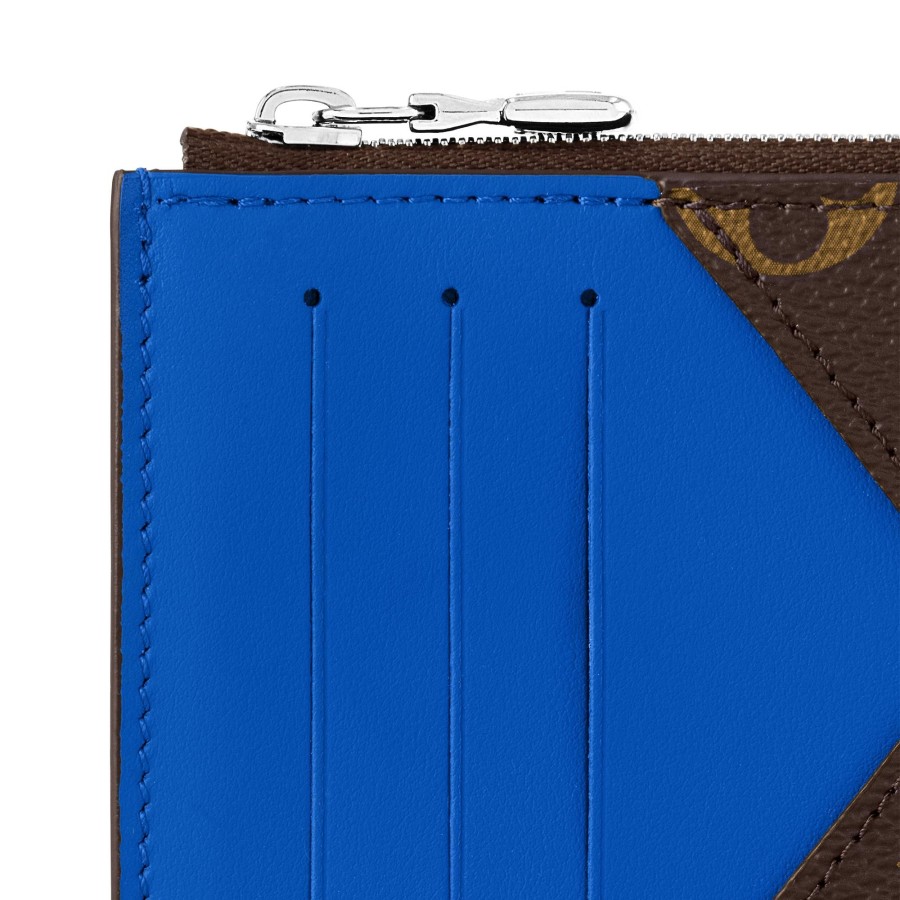 Women Louis Vuitton Card Holders And Key Holders | Coin Card Holder Blue